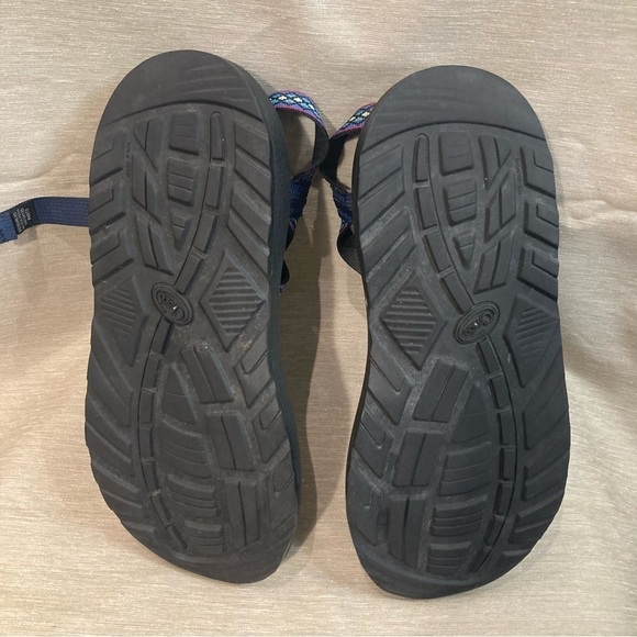 CHACO Sz 12 ZX1 Classic Burst Cloud Sole Comfort Toe Wrap Slip On Sandals - Picture 11 of 11